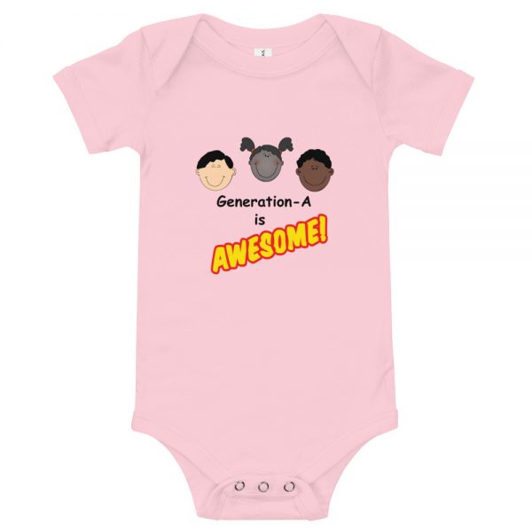 Generation-A is Awesome! – Onesie - Pink